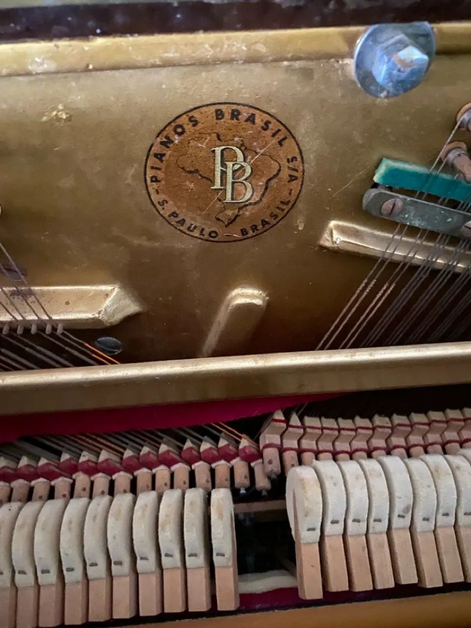 Piano de cauda antigo - Foto 5