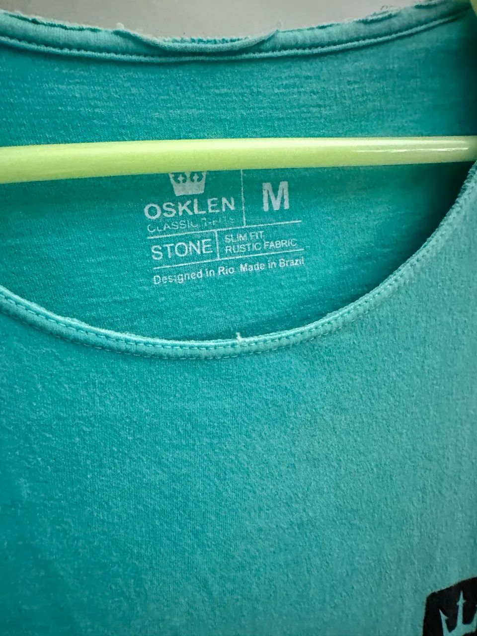 Camiseta Osklen verde (M)  - Foto 2