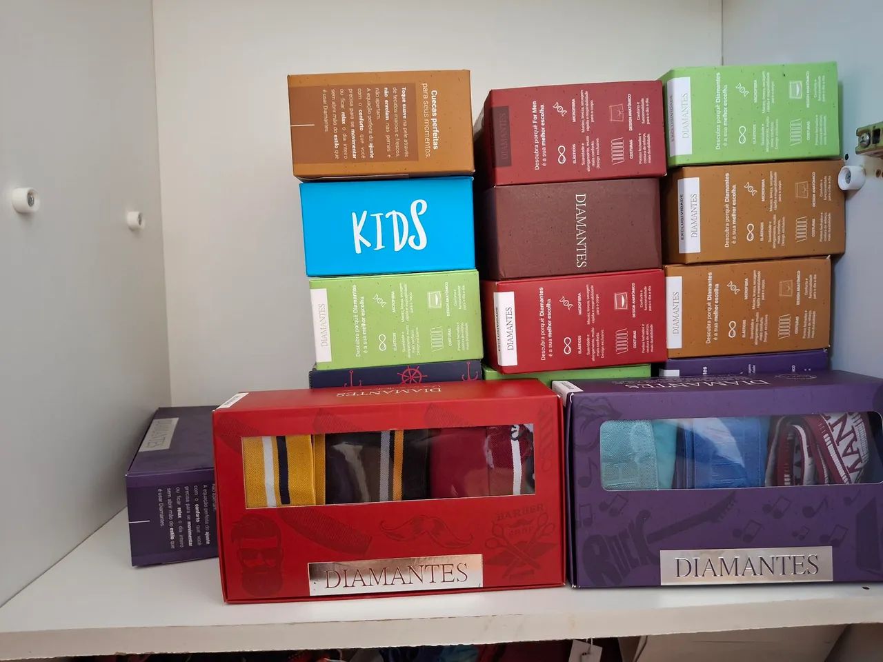 Kit cuecas Diamantes 