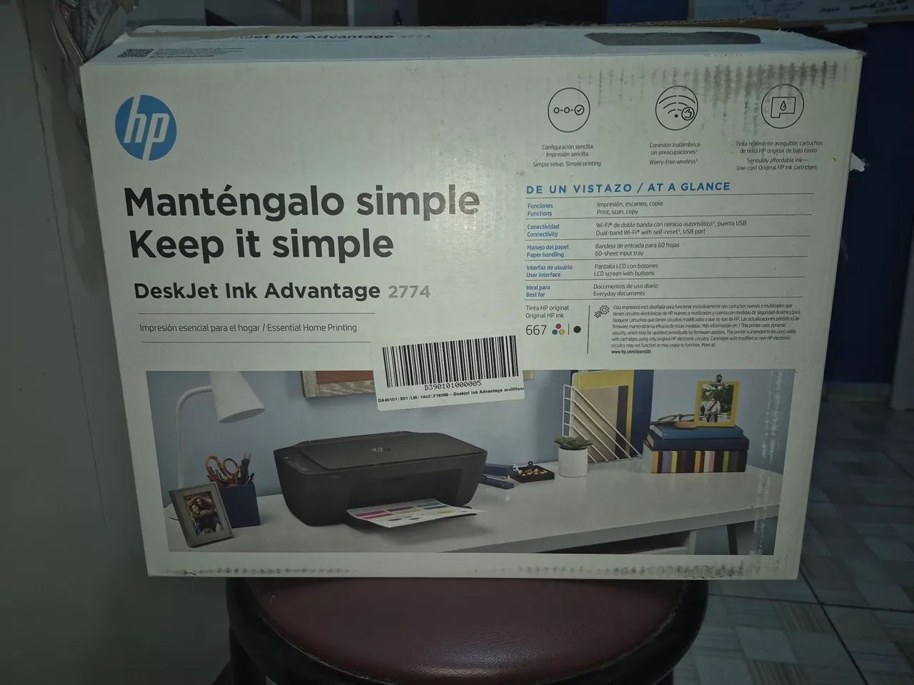 Printer (DeskJet Ink Advantage 2774)64169972257795120