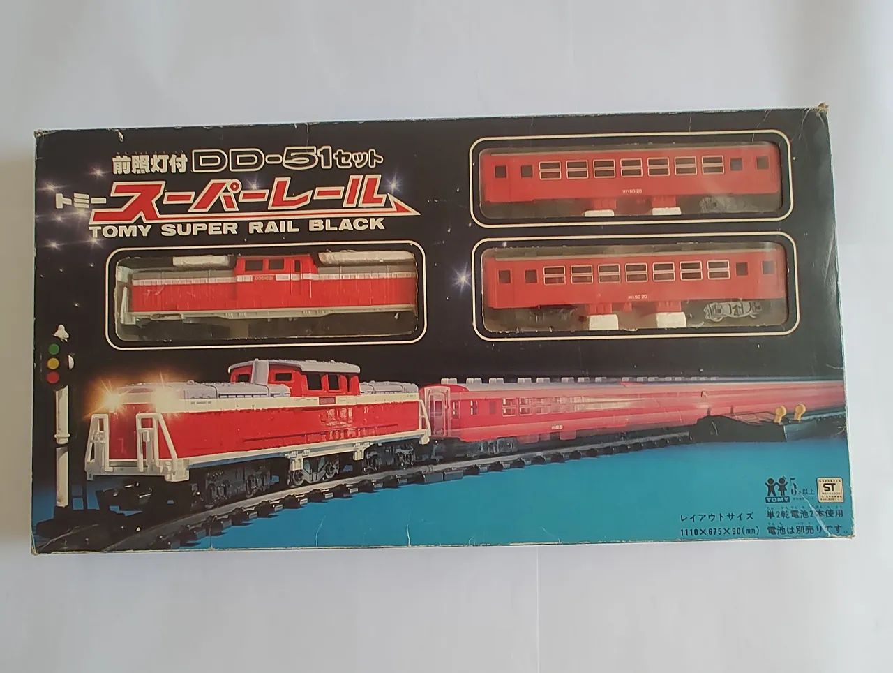 Conjunto ferrorama tomy estrela DD-51 muito novo