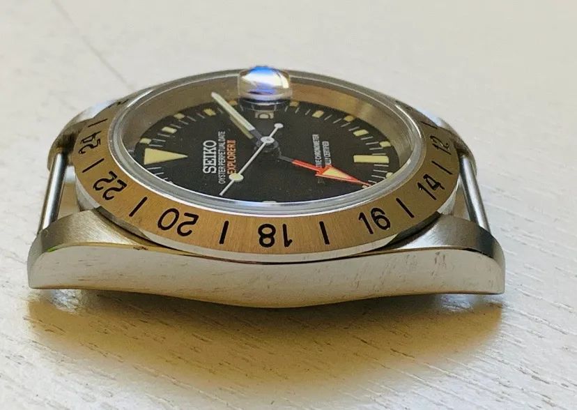 Relógio Seiko Oyster Explorer II - GMT - Mod - NH34  - Foto 2