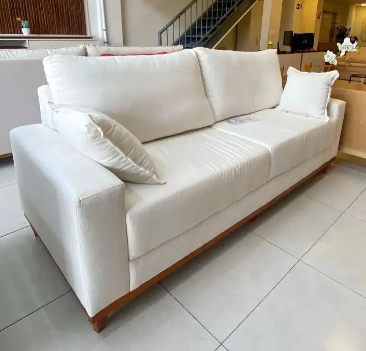Sofa Living Grécia com 2,12m de Largura- Entrega Rápida  - Foto 3