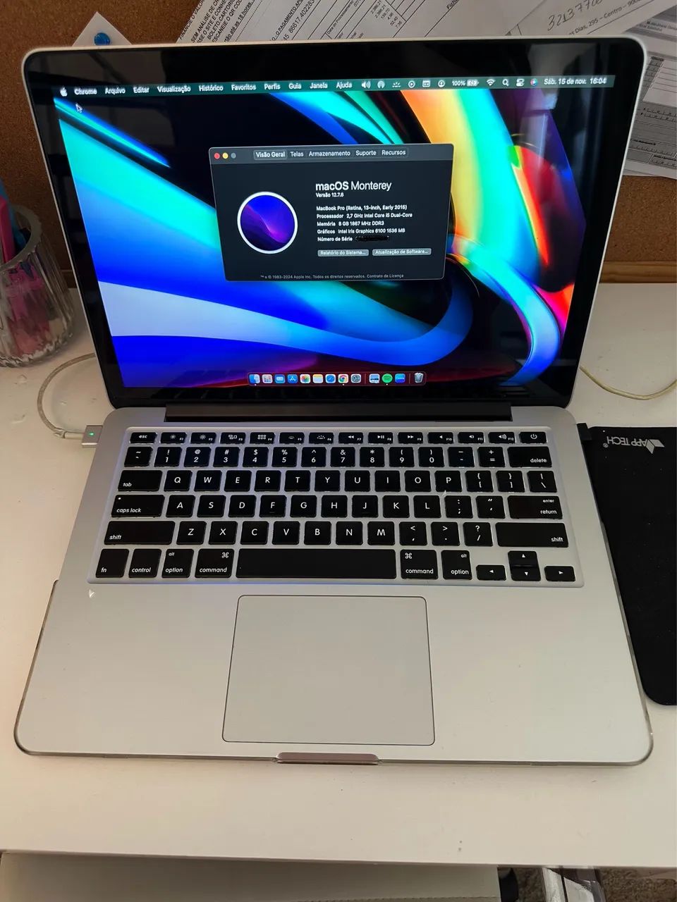 MacBook Pro Retina 13インチ 2015　MacBook本体 MacBook Pro ☆MacBook (Retina, 13-inch, Early 2015)・Core i5 2.7