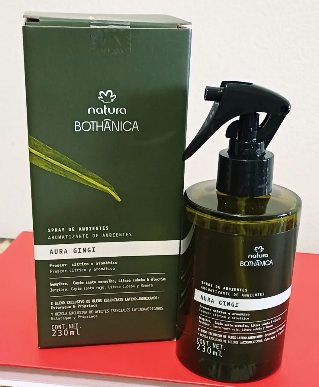 Spray de Ambientes Natura Bothânica Aura Gingi - Foto 2
