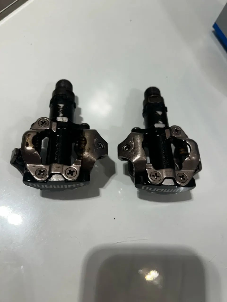 Pedal Shimano SPD (Semi Novo) - Foto 4