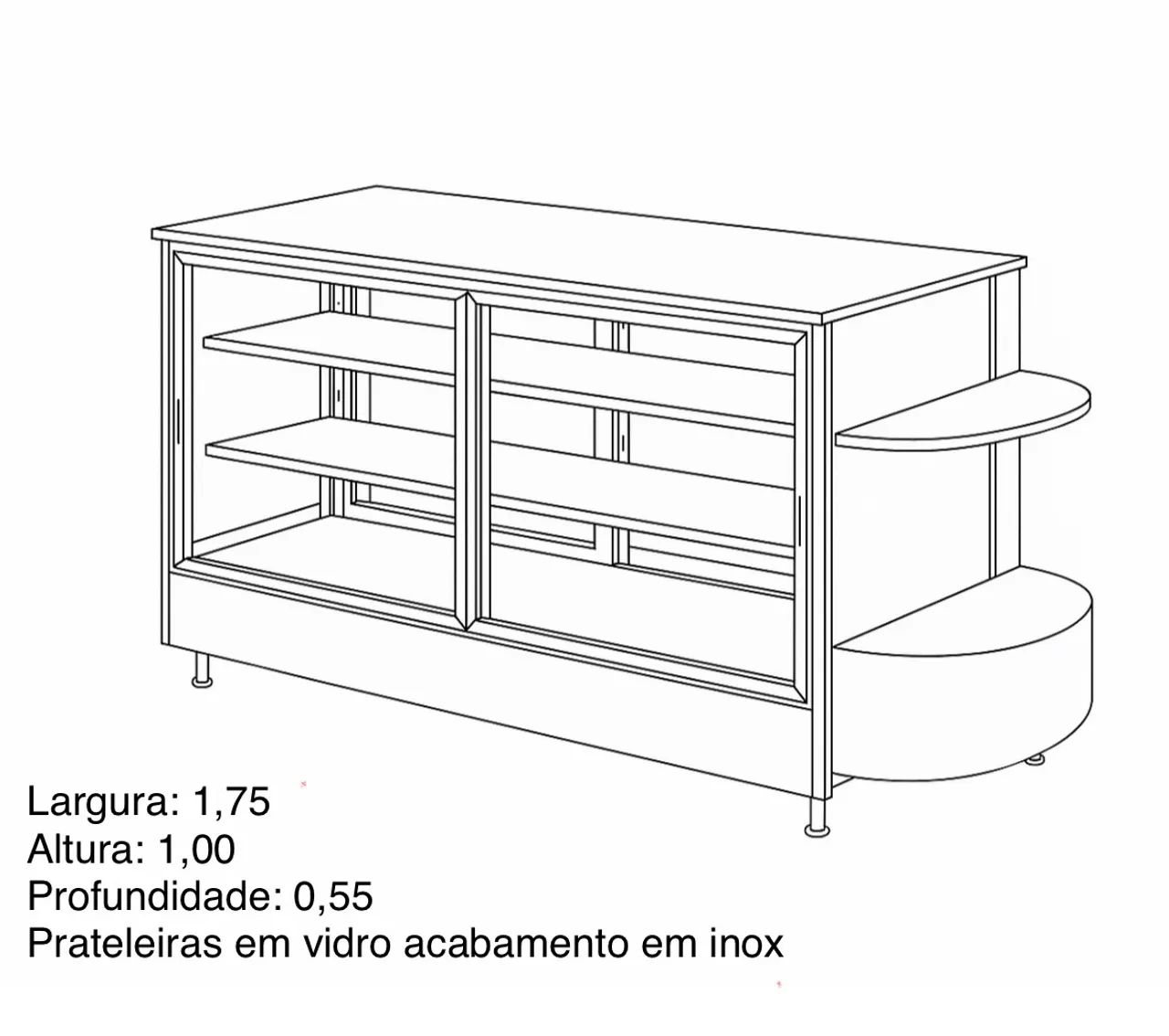 Balcão Expositor para Comércio - Foto 5