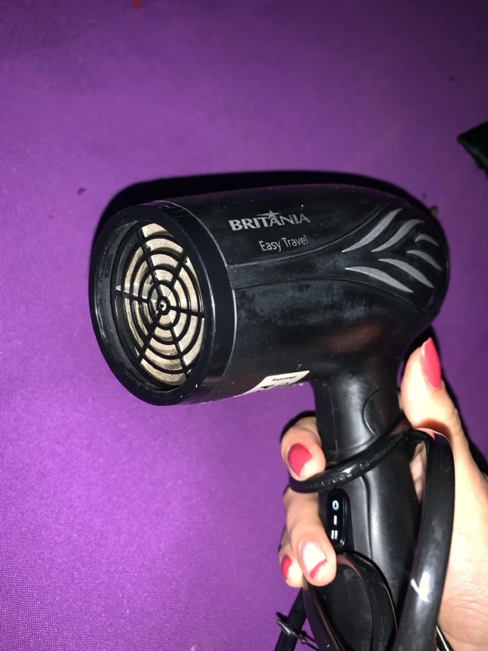 Secador de Cabelo Britânia Easy Travel