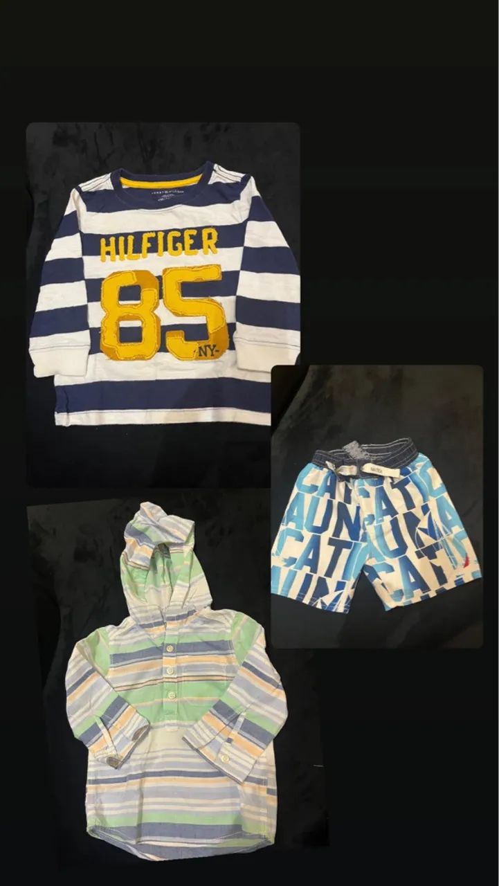Lote de Roupas Masculinas para Bebê - Tamanhos Variados - Foto 5