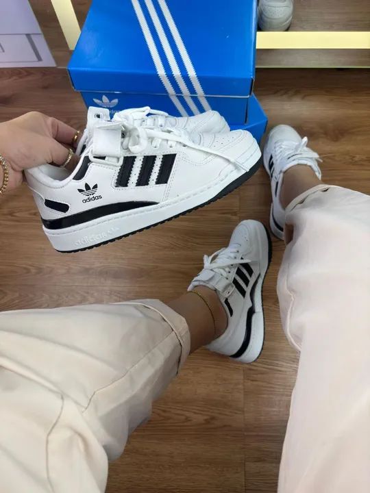 Tênis Adidas Forum Low Unissex- Muito Lindo ! - Foto 5