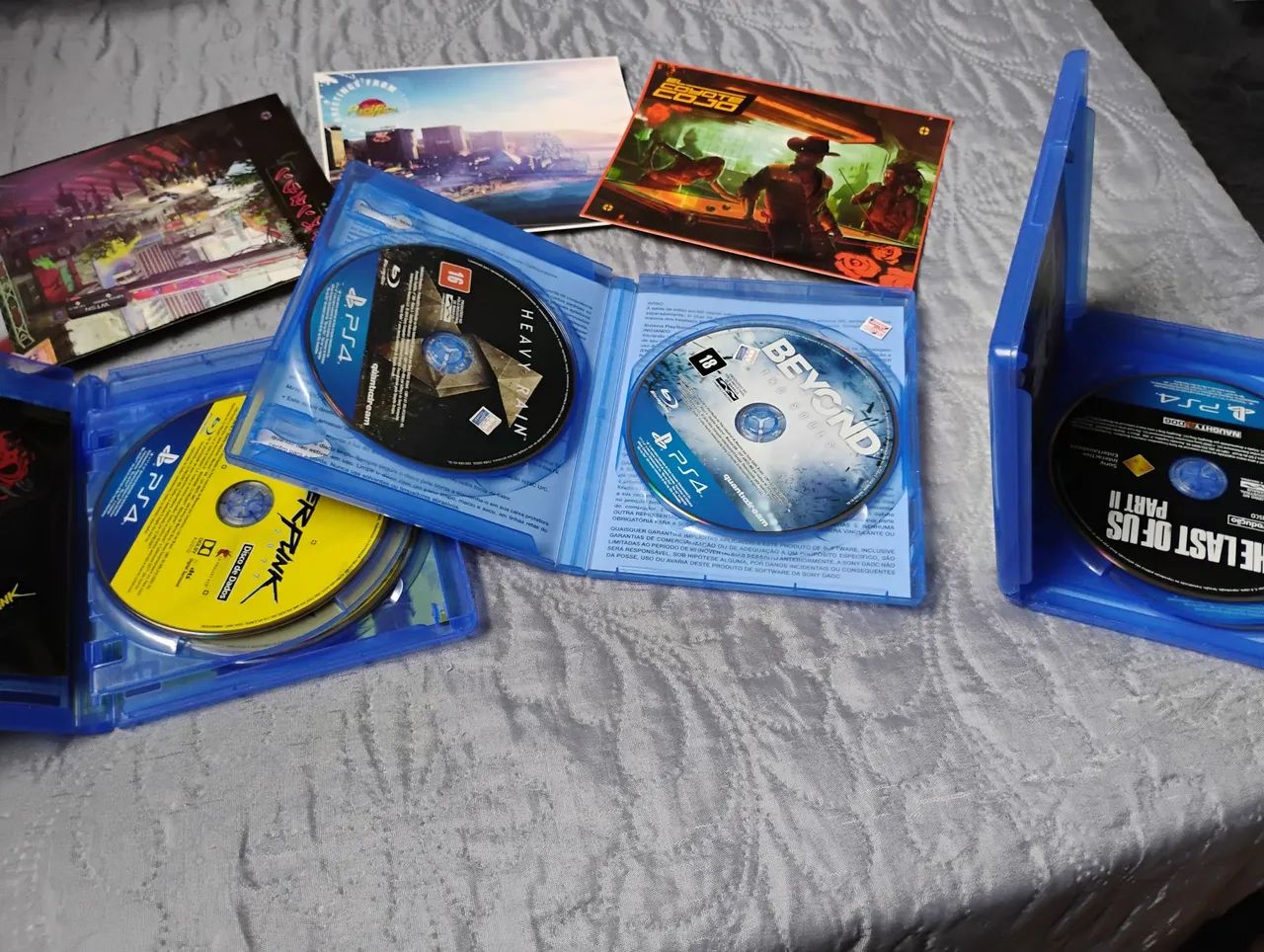 Lote de jogos PS4 e acessórios Ps4 Slim - Foto 2