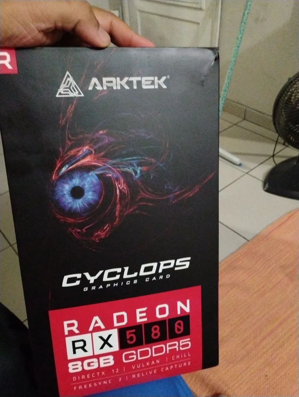Placa de vídeo rx580 com DEFEITO  - Foto 2