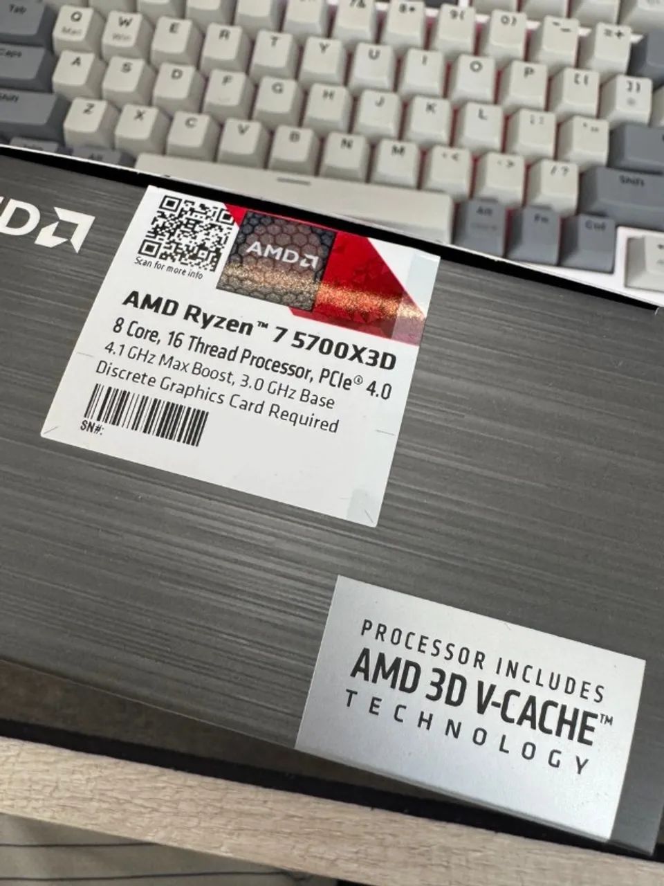 Ryzen 5700x3d - melhor AM4 para games - Foto 3