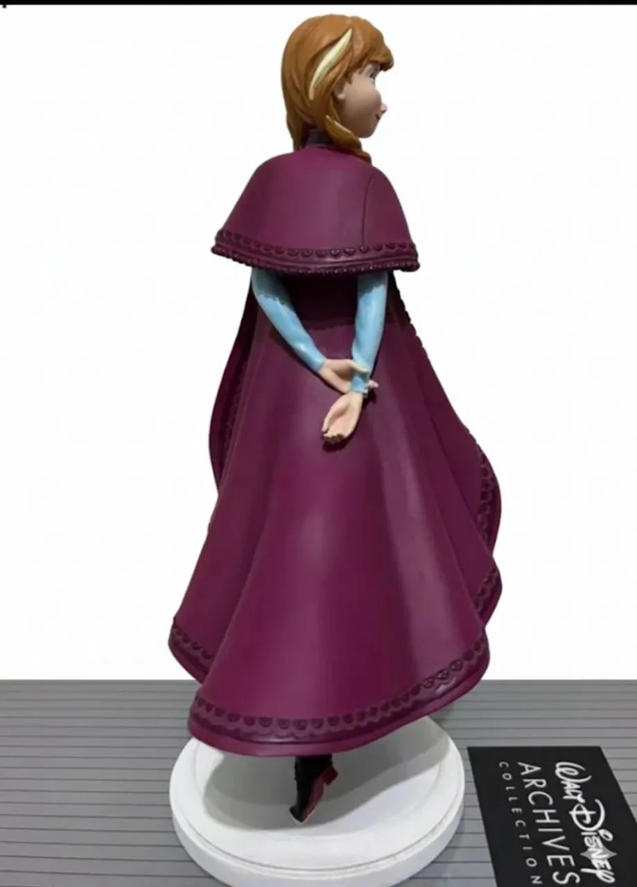 Disney Anna Frozen  Raridade Importado 26 cm com Certificado   - Foto 4