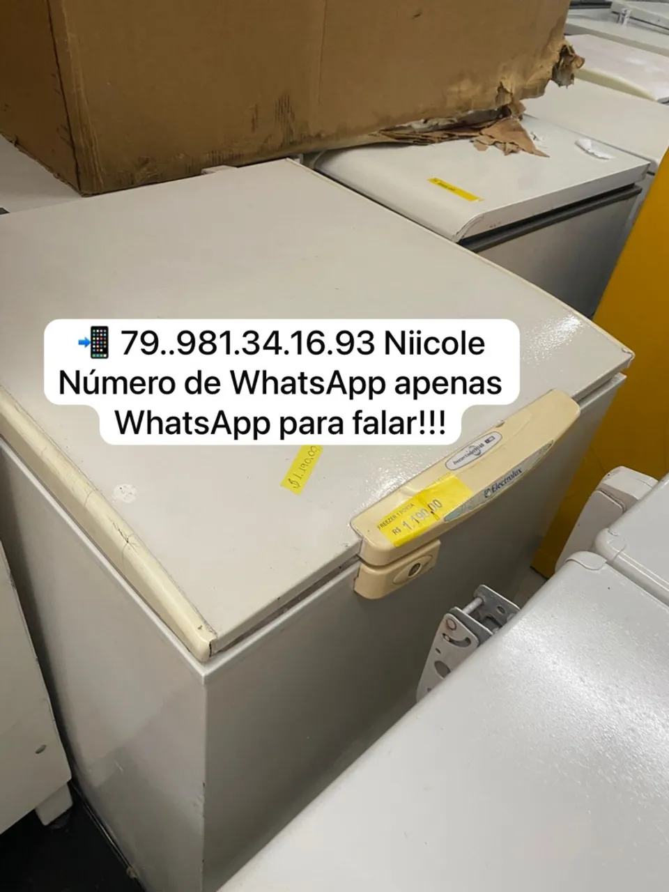 Freezer Electrolux 1 Porta - Oportunidade!