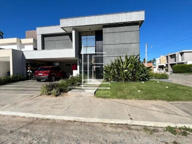 Belíssima casa com 5 suítes e 258m² em condomínio fechado na Massagueira