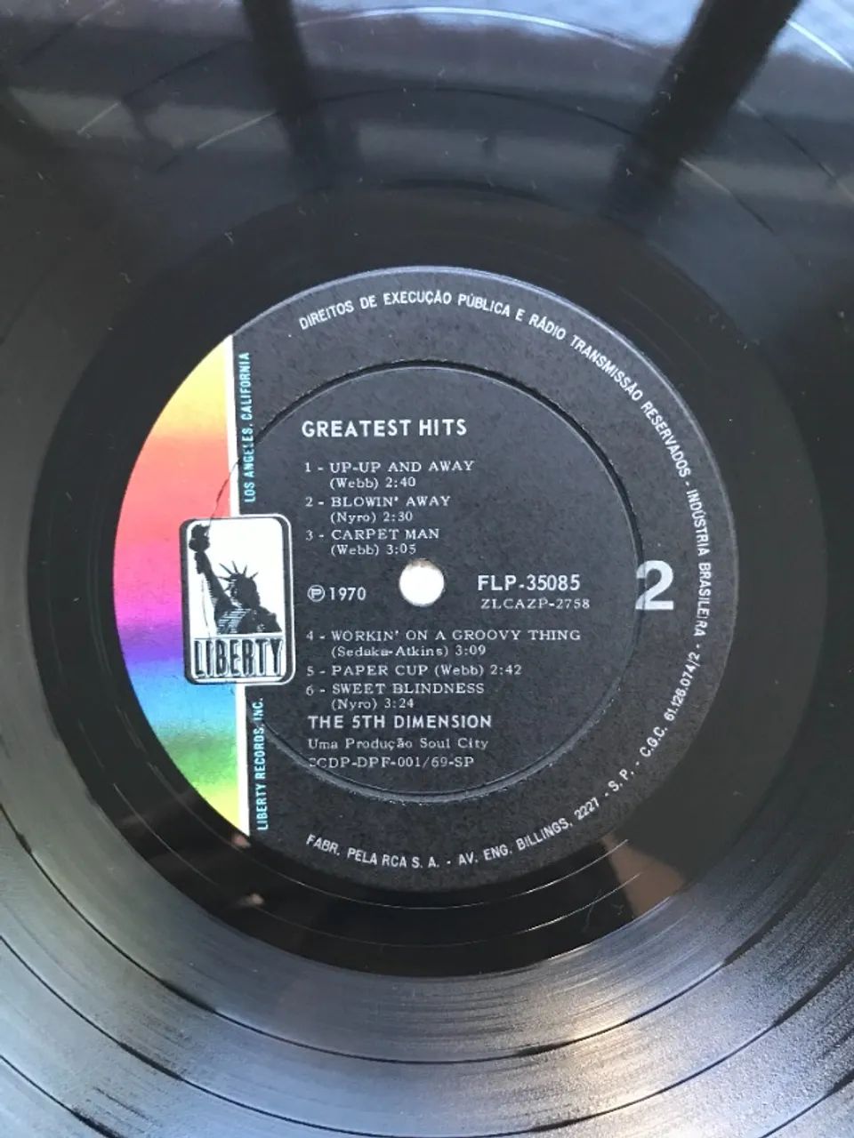 Disco 5th Dimension - Foto 4