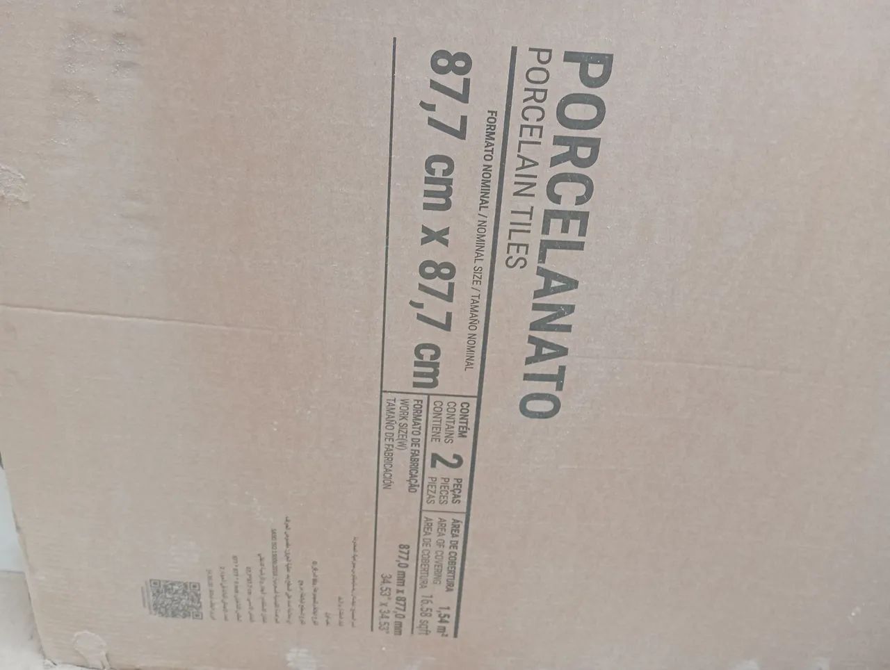 Piso de Porcelanato Cinza PORTINARI  - Foto 3