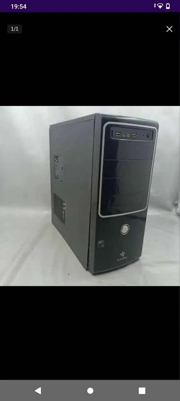 Gabinete PC Completo 8GB memória Windows 11 