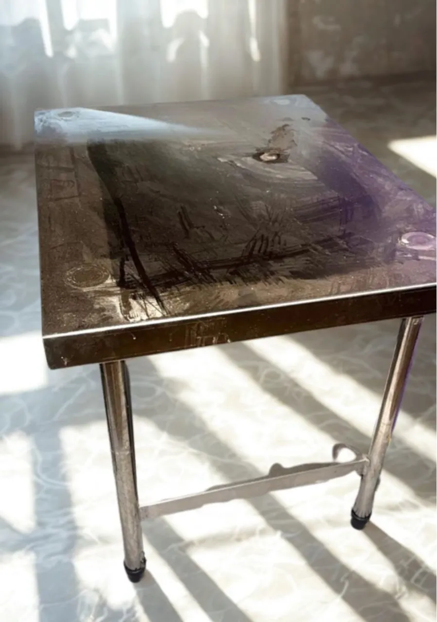 Mesa Inox 55x70