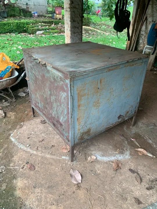 Latão caçamba de ferro para lixo entulho  - Foto 4