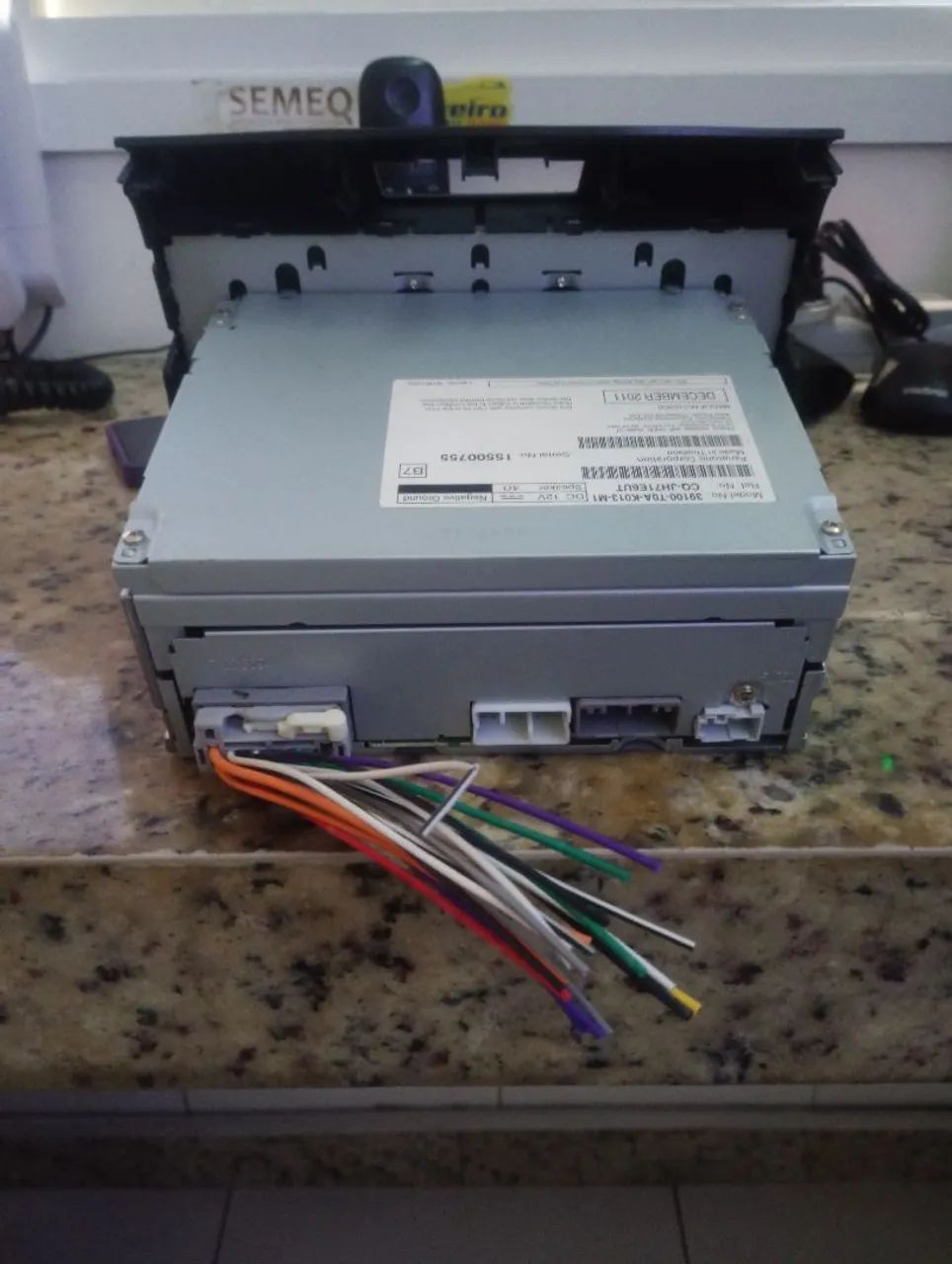 Rádio cd  player original Honda CRV 12 a 14 - Foto 3