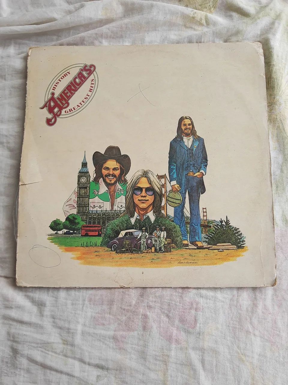 Disco de Vinil - America - History's Greatest Hits