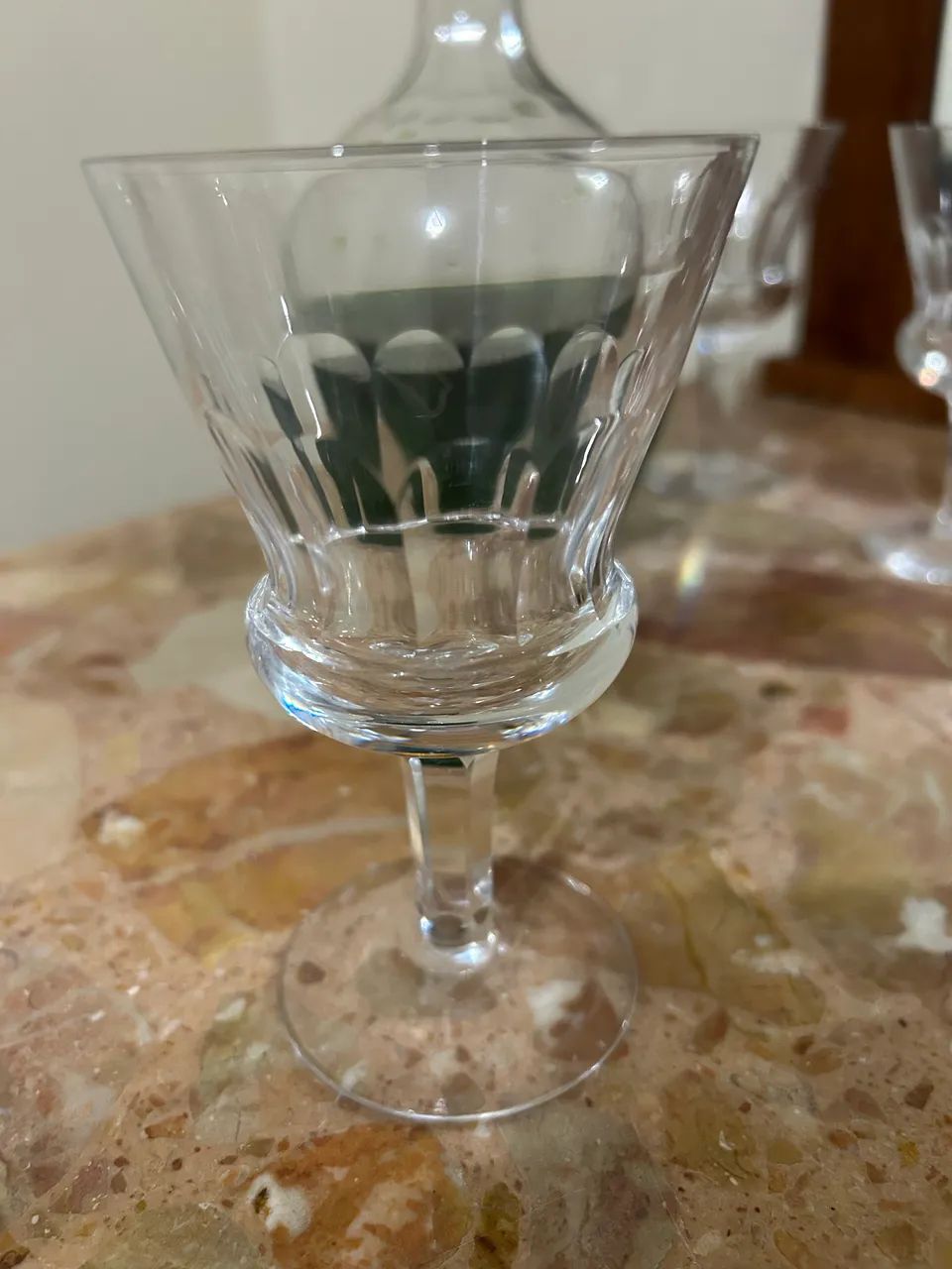 Garrafa com 5 copos cristal bacará  - Foto 4