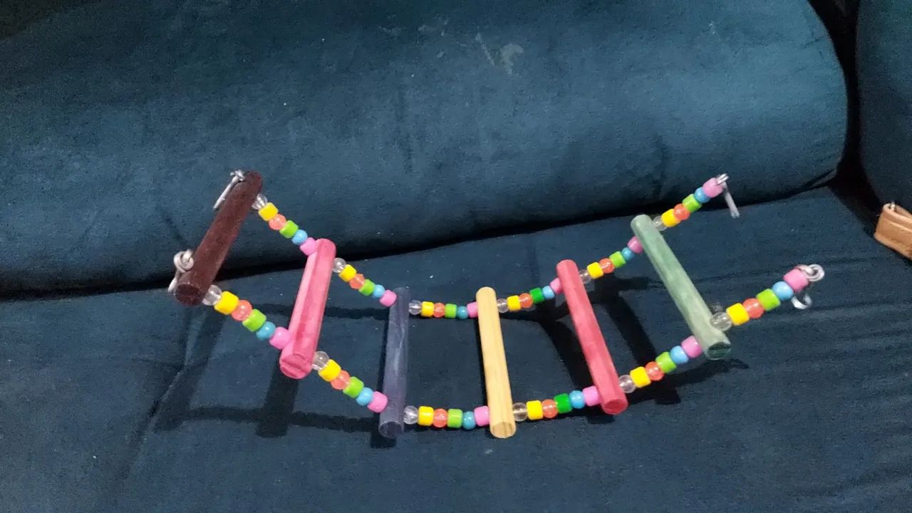 Brinquedos para aves ?seminovos - Foto 5