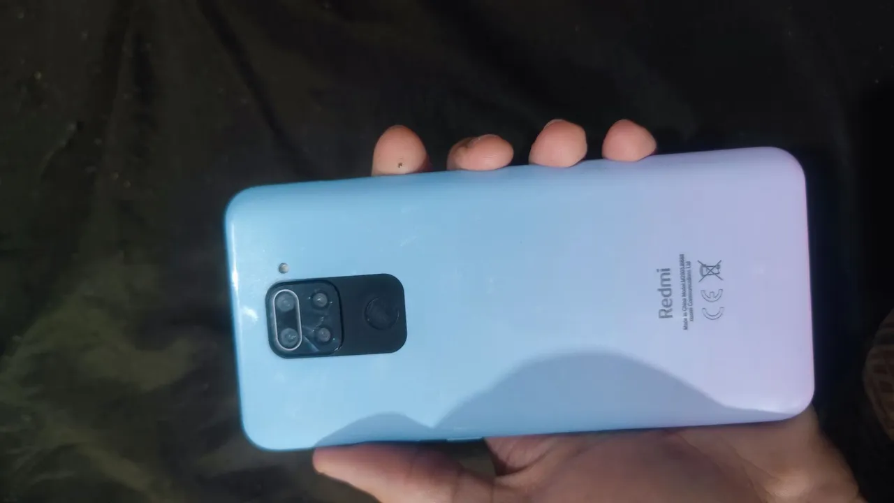 Tudo funcionando sou de São Bernardo do campo REDMI note 9