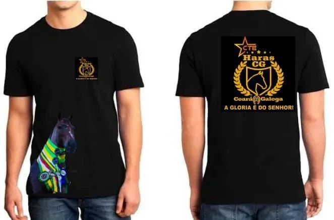 Camiseta Haras CG - A Glória é do Senhor!