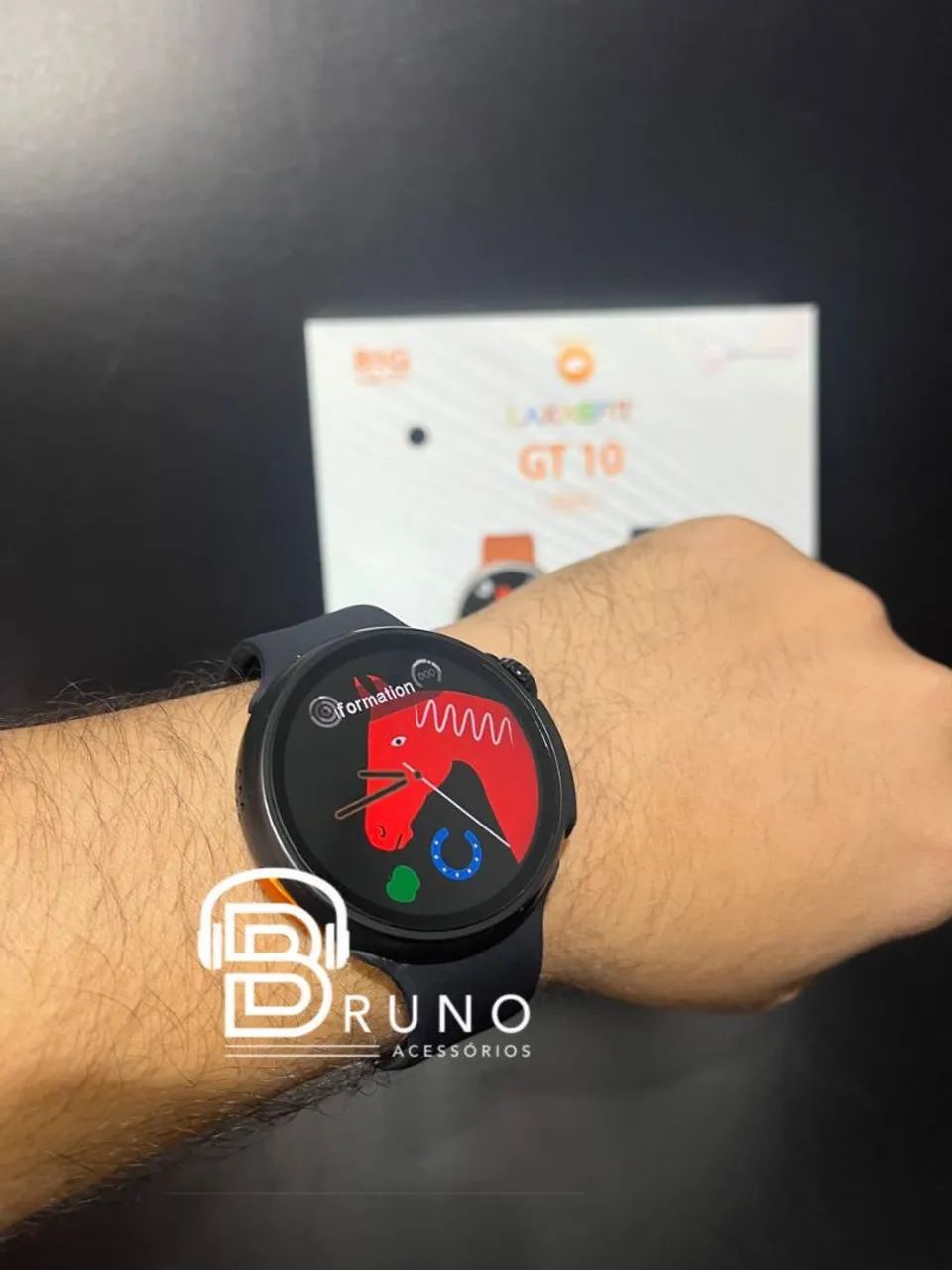 Smartwatch Relógio Inteligente + Pulseiras - Foto 4
