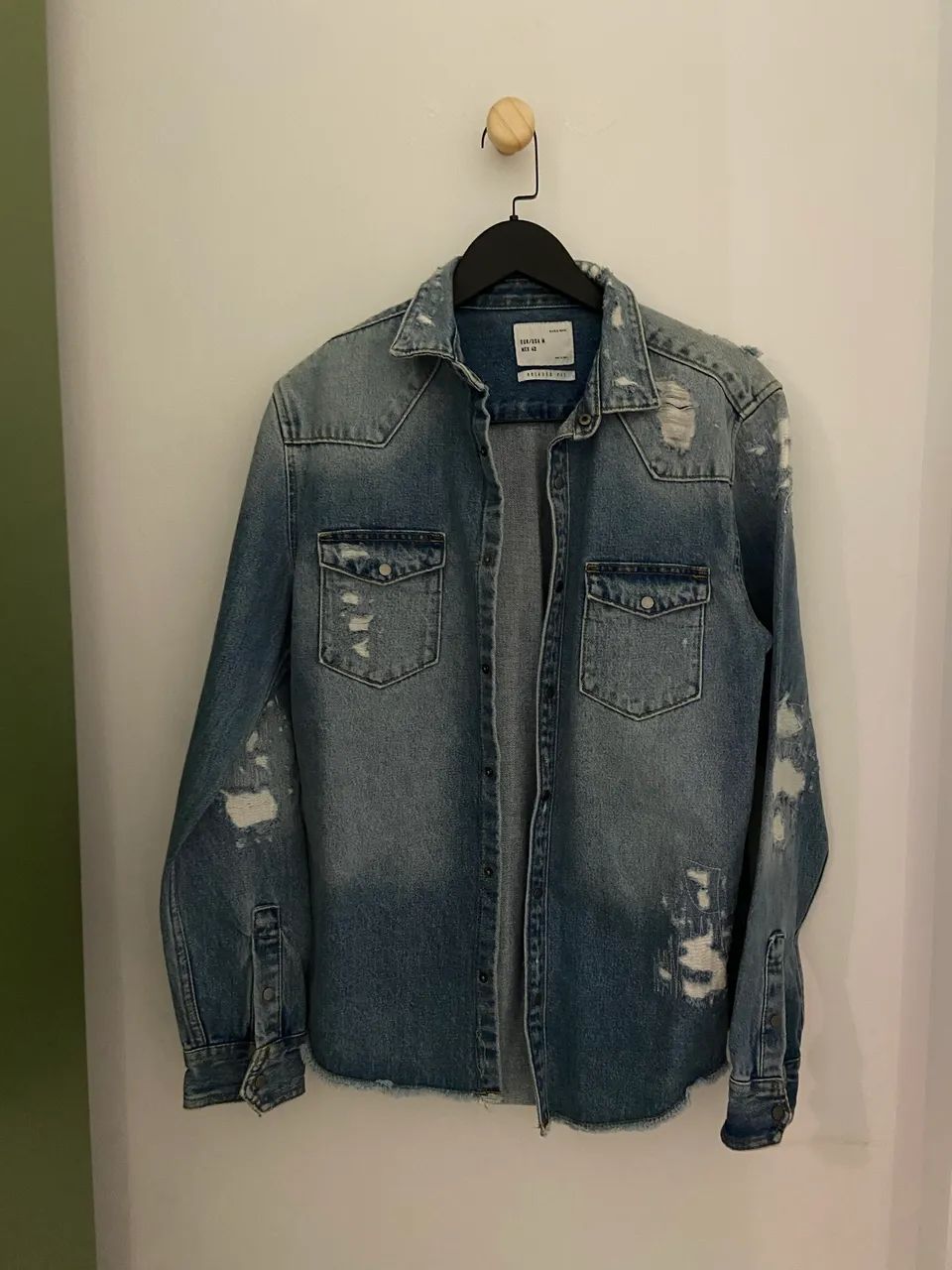 Camisa jeans Zara