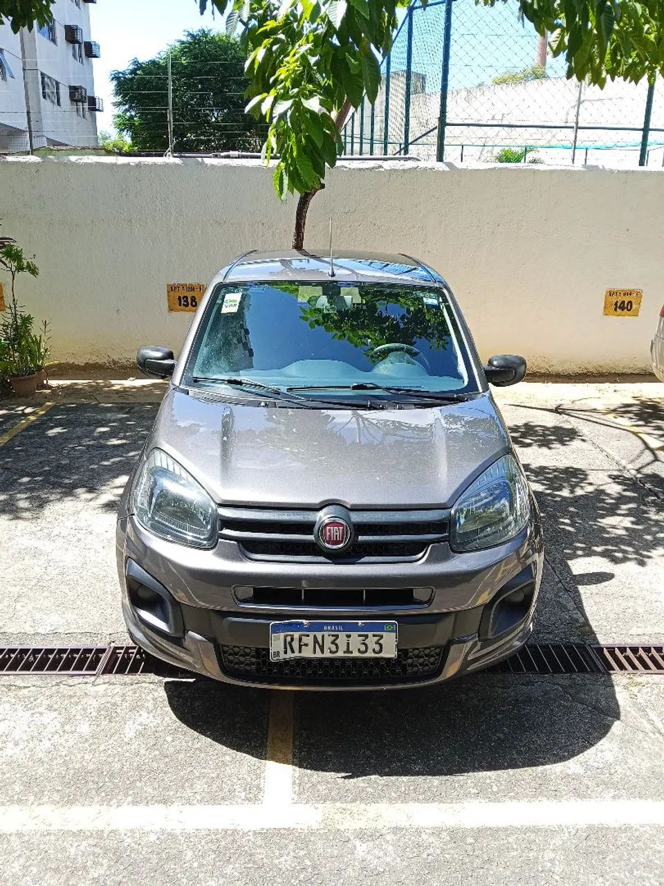 Fiat Uno Attractive 1.0 2021 ( Cinza ) com Kit Multimídia!!!!