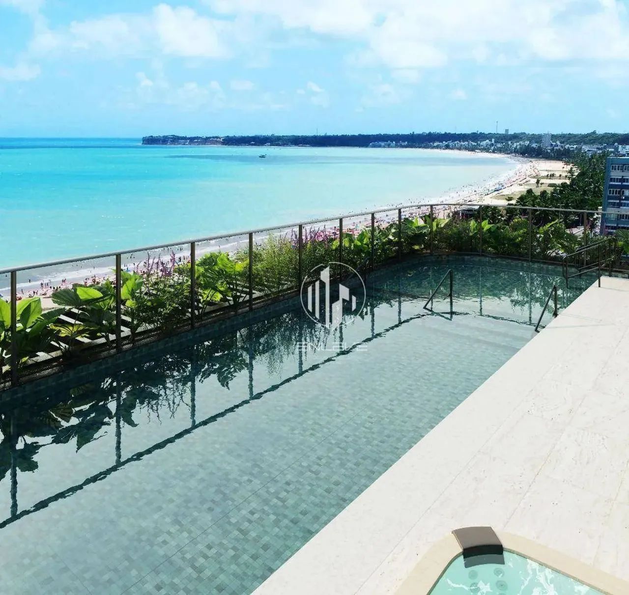 Apartamentos na planta com 01 quarto + área externa à beira-mar do Cabo Branco - Foto 2