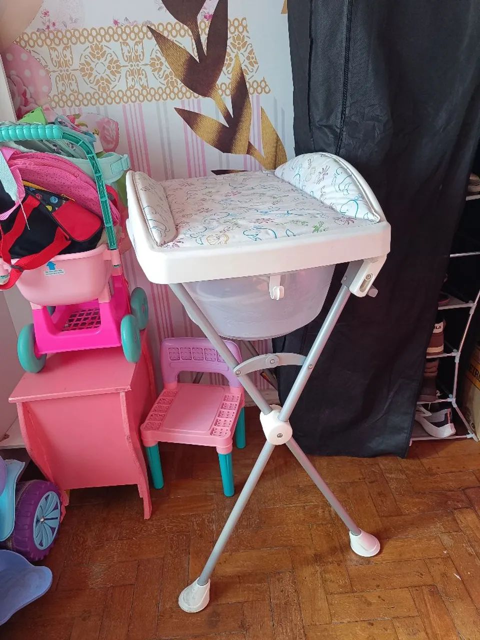 Banheira com Trocador para bebê 