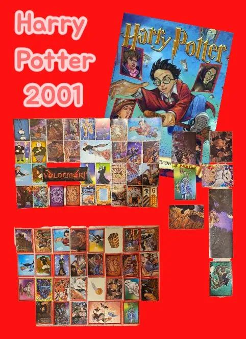 FIGURINHAS ÁLBUM HARRY POTTER - PANINI - 2001