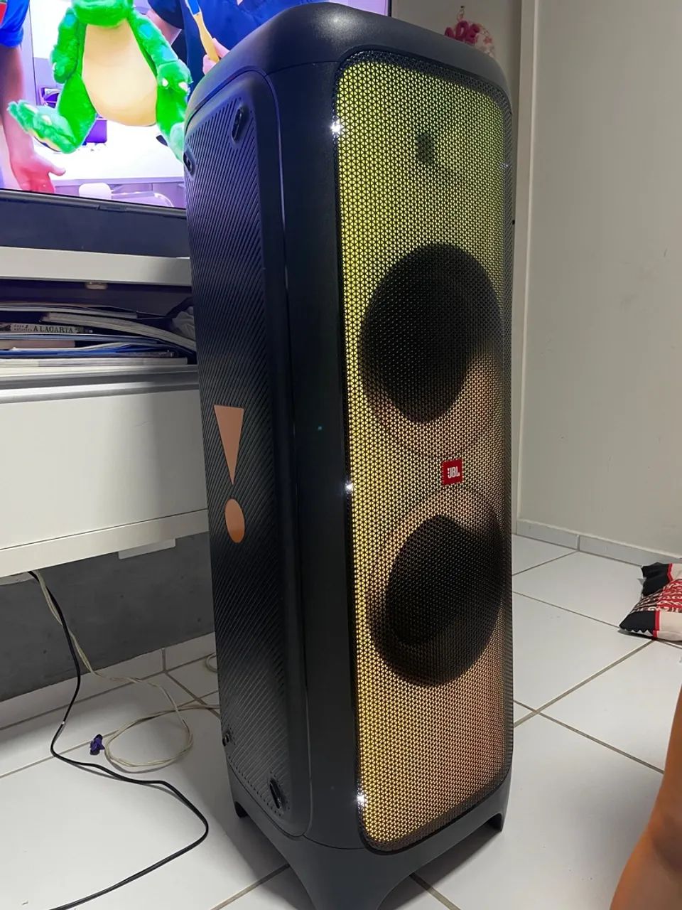JBL PARTYBOX 1000  + NOTA FISCAL + PULSEIRA DE MOVIMENTO  - Foto 4