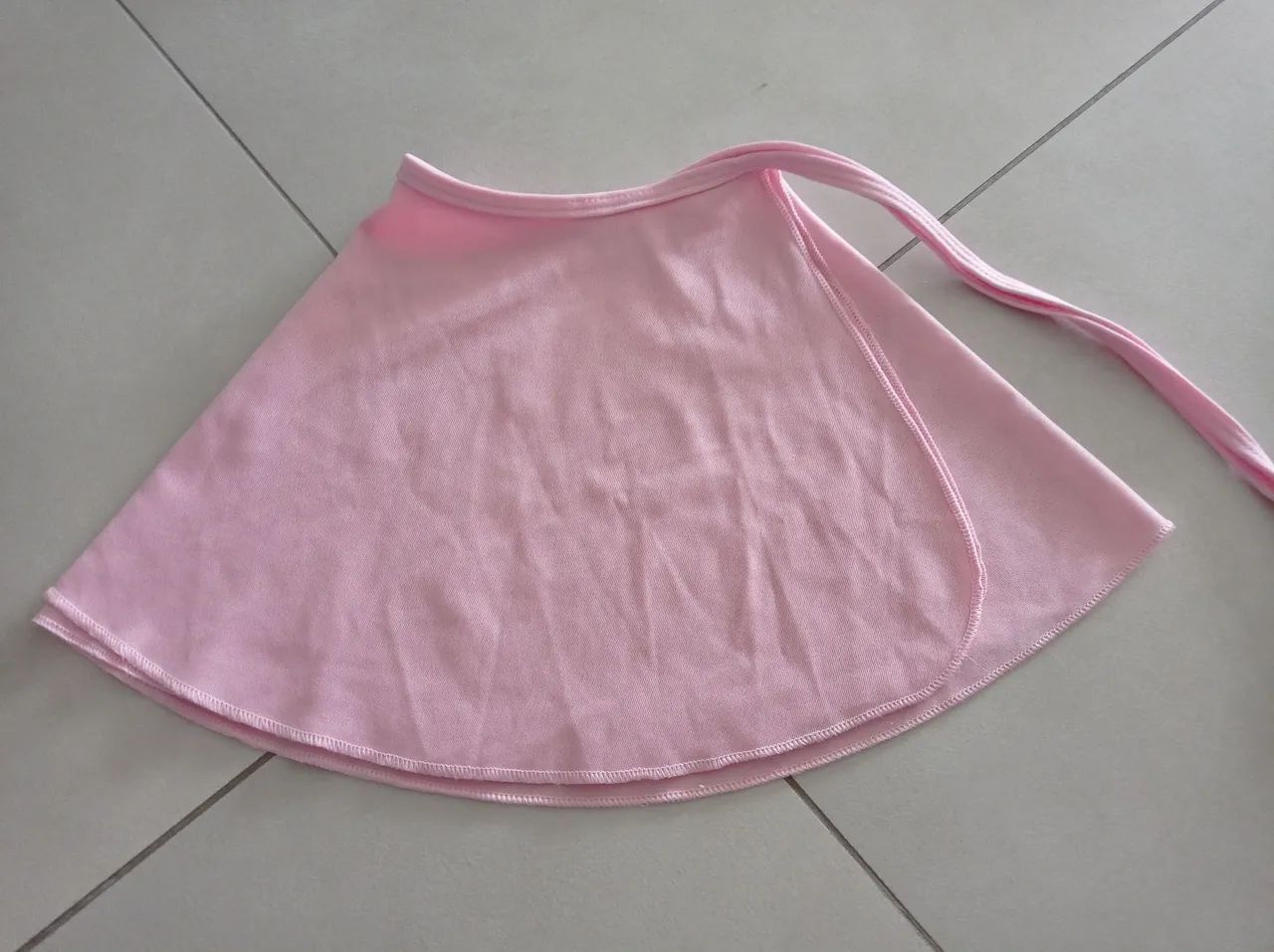 Saia ballet rosa bebê - Foto 2