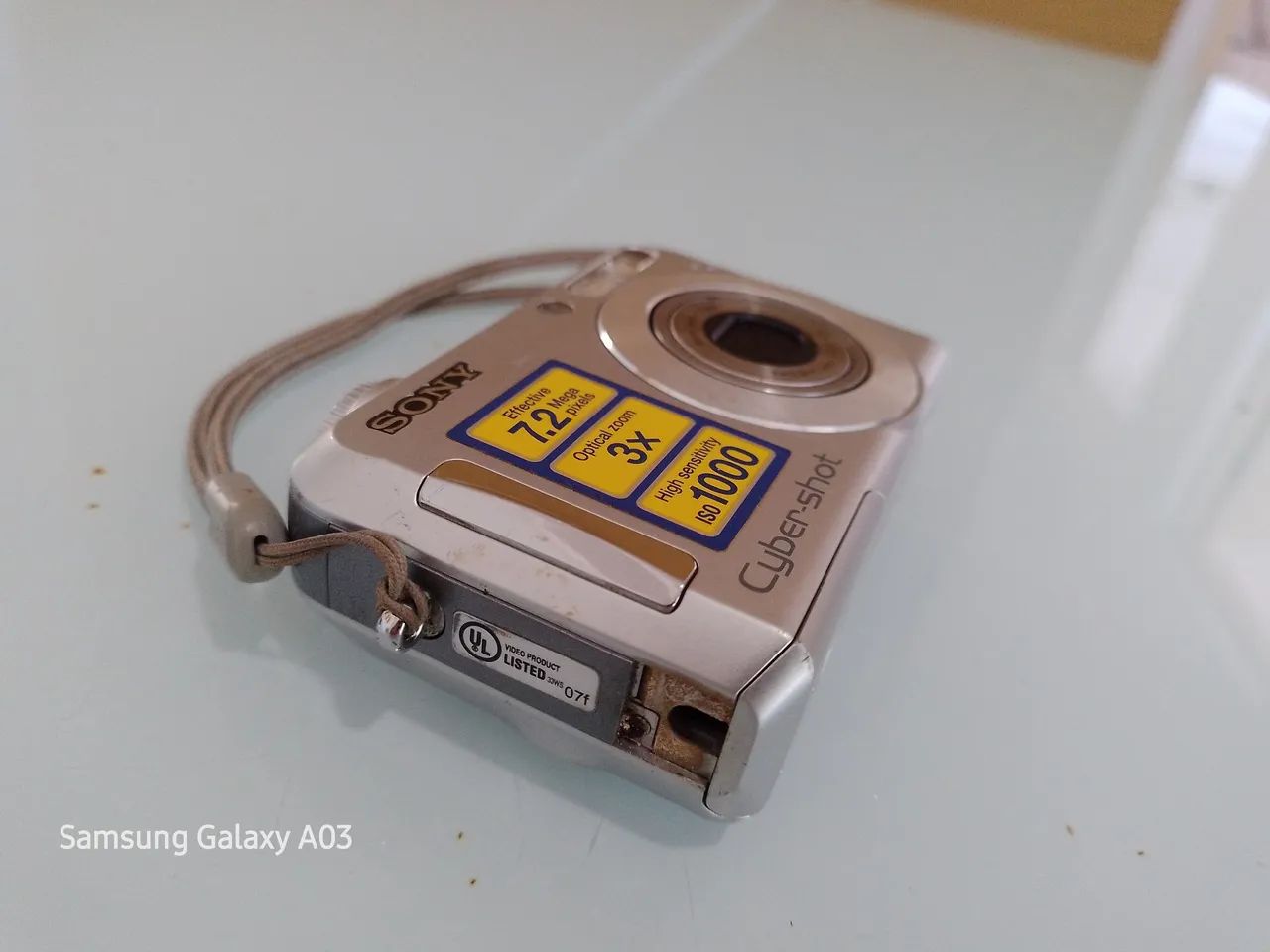 Câmera Digital Sony Cyber-shot 7.2MP [não está ligando]. - Foto 4