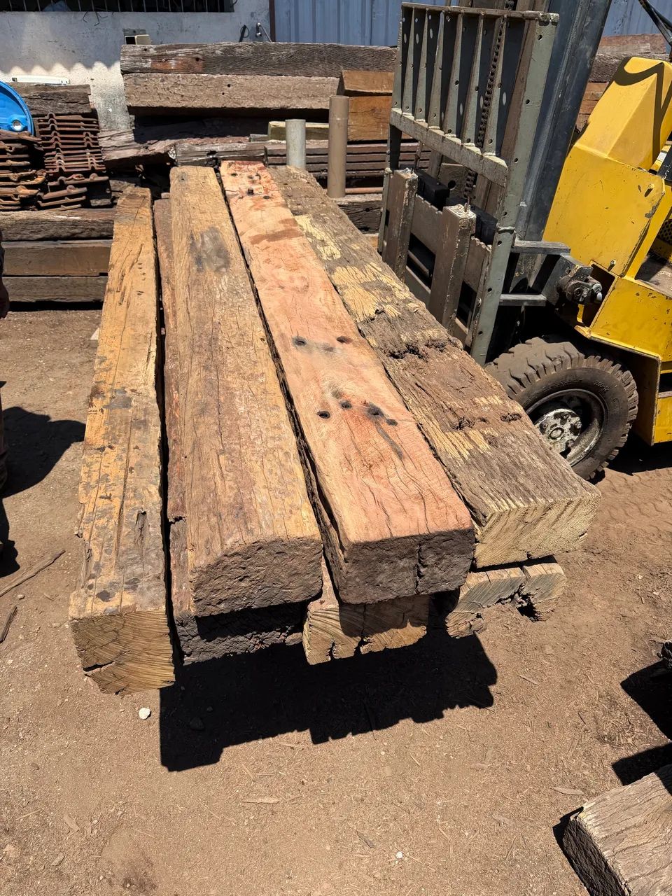 Dormentes de Madeira