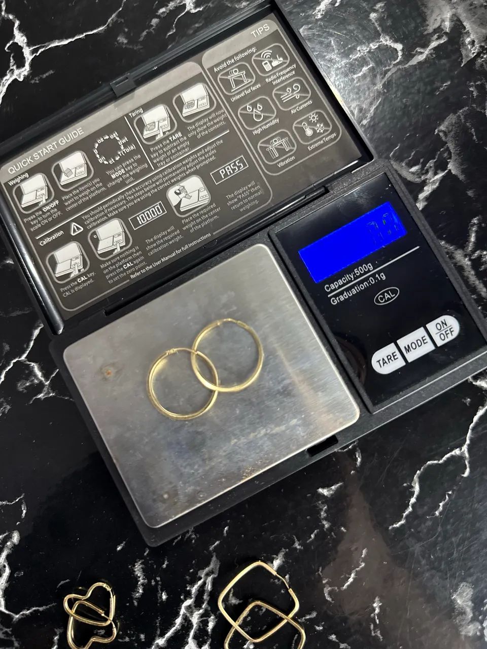 Brincos em ouro com defesa - Foto 3