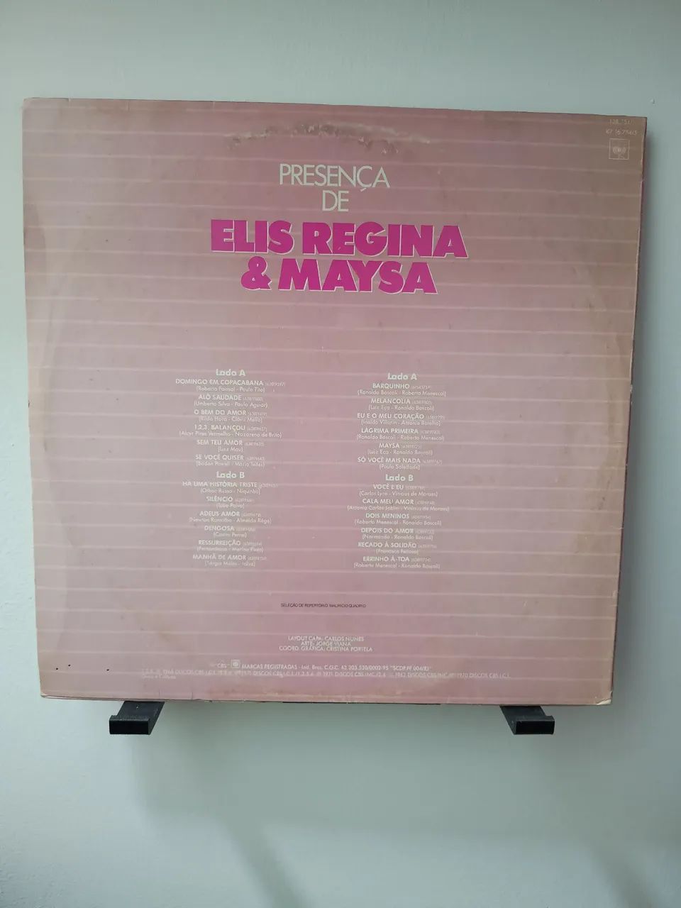 LP - Disco de Vinil -  Presença de Elis Regina & Maysa (Duplo) - Foto 2