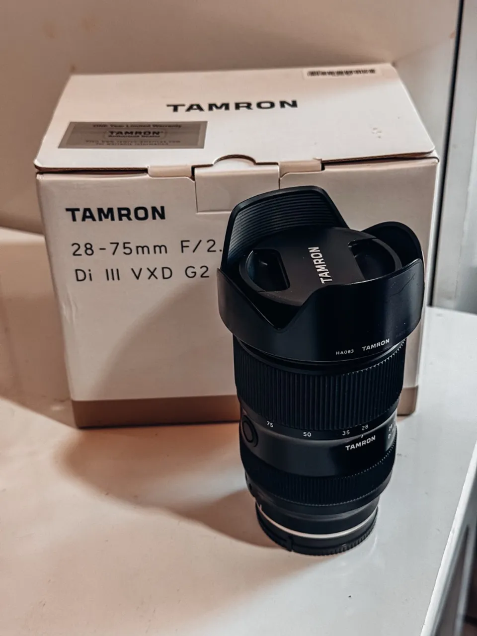 Lente Tamron 28-75mm f/2.8 Full Fram