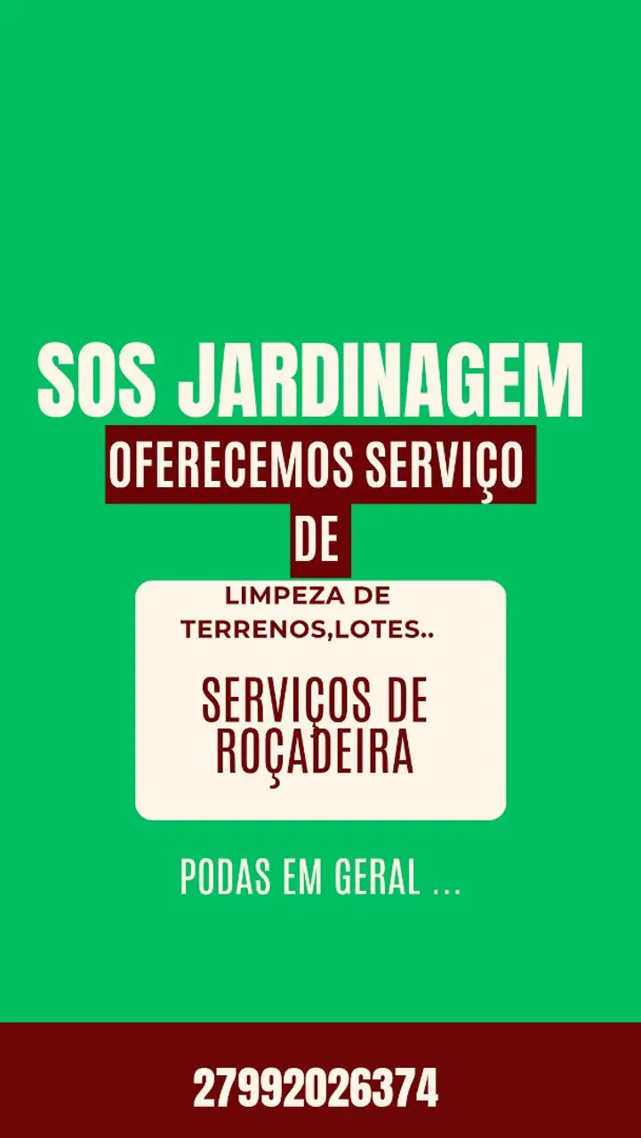 SOS jardinagem