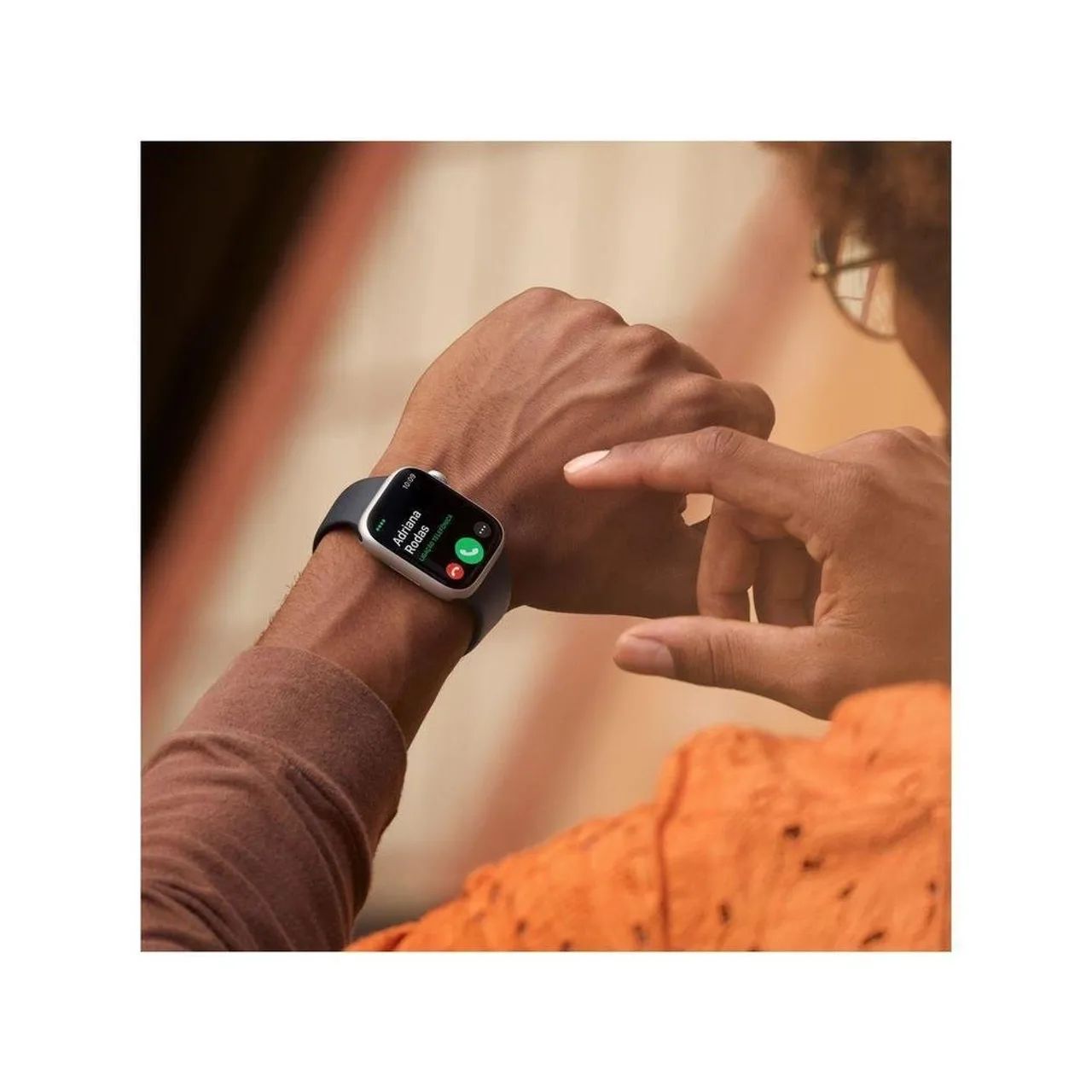 Apple Watch Series 8 GPS+CELL Aço inoxidável  - Foto 5
