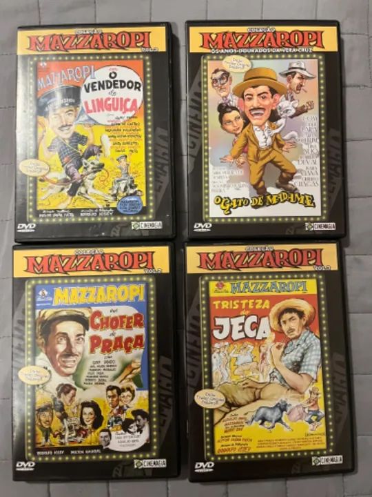 Mazzaropi - Kit 4 filmes DVD