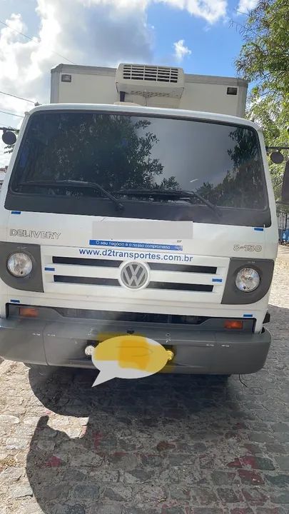Caminhão refrigerado 3/4 Volkswagen 8.150 Delivery ano 2009 em perfeito estado. - Foto 4