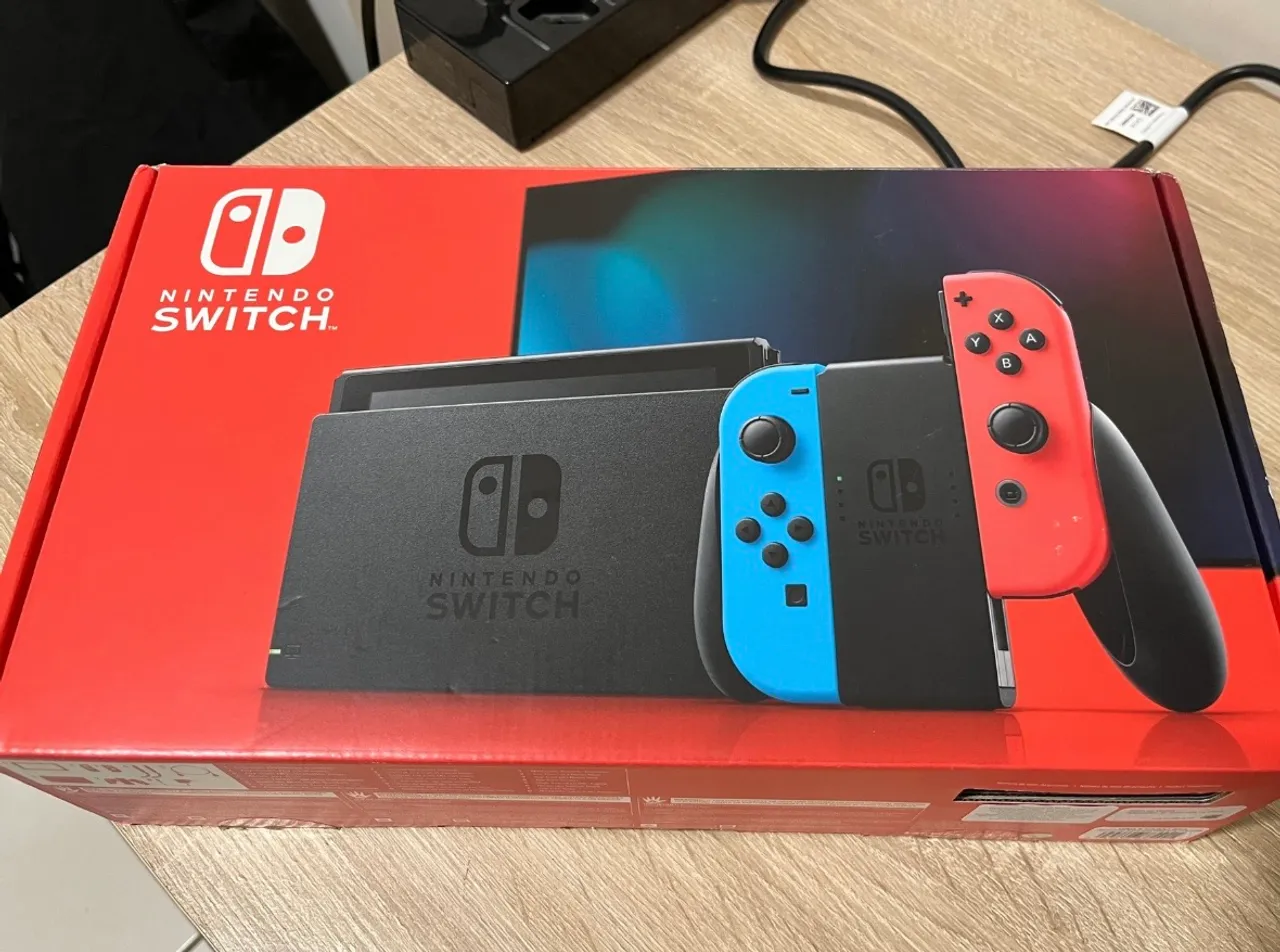 Nintendo Switch v2 Desbloqueado + microsd 256gb