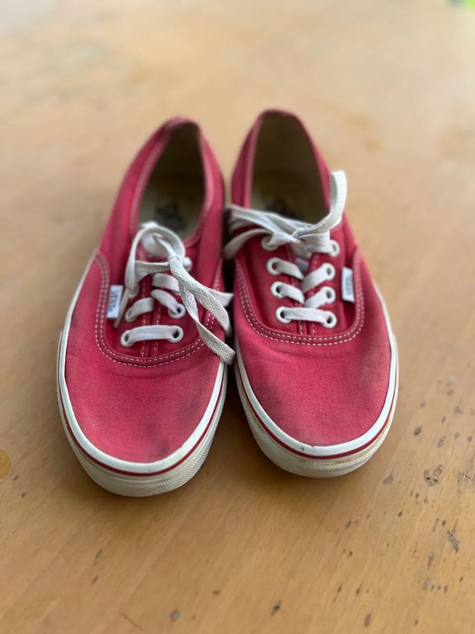 Tênis Feminino Tenis Vans Authentic Vermelho Tênis Vans Original